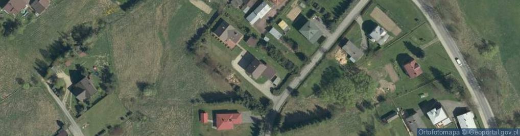 Zdjęcie satelitarne Uście Gorlickie ul.