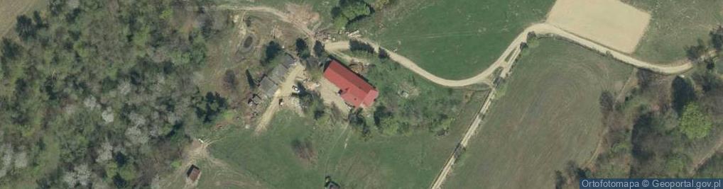 Zdjęcie satelitarne Uście Gorlickie ul.