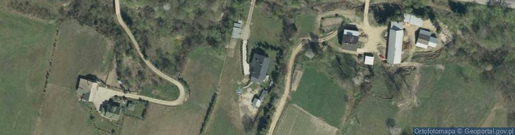 Zdjęcie satelitarne Uście Gorlickie ul.