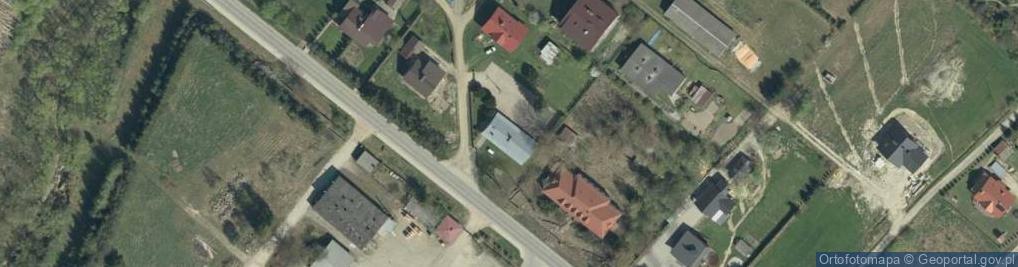 Zdjęcie satelitarne Uście Gorlickie ul.