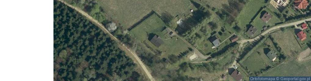 Zdjęcie satelitarne Uście Gorlickie ul.