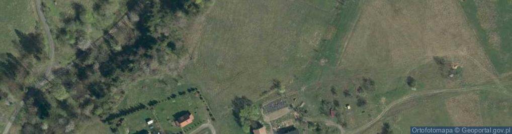 Zdjęcie satelitarne Uście Gorlickie ul.