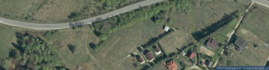 Zdjęcie satelitarne Uście Gorlickie ul.