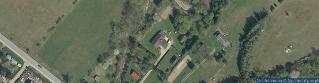 Zdjęcie satelitarne Uście Gorlickie ul.