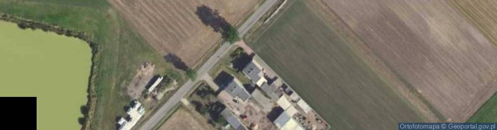 Zdjęcie satelitarne Uścięcice ul.