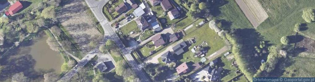 Zdjęcie satelitarne Ustrobna ul.
