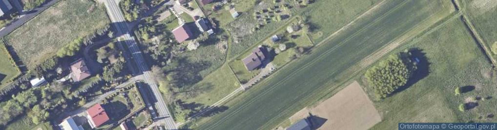 Zdjęcie satelitarne Ustrobna ul.