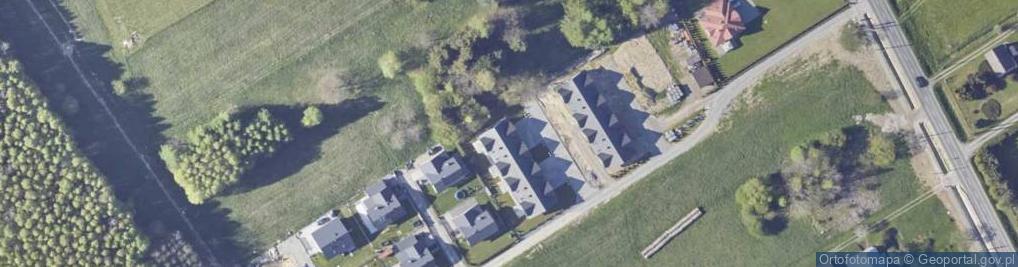 Zdjęcie satelitarne Ustrobna ul.