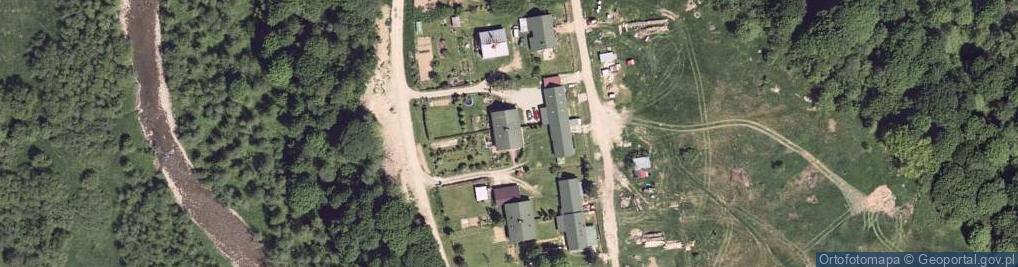 Zdjęcie satelitarne Ustrzyki Górne ul.