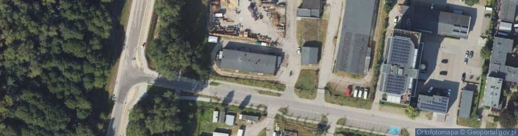 Zdjęcie satelitarne Usługowa ul.