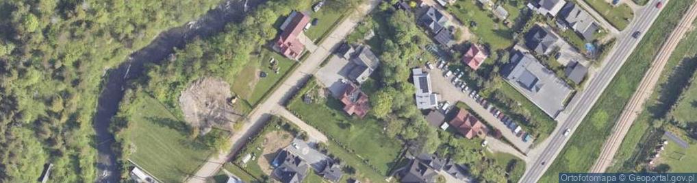 Zdjęcie satelitarne Ustup ul.