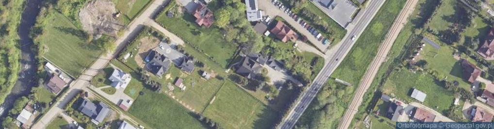 Zdjęcie satelitarne Ustup ul.