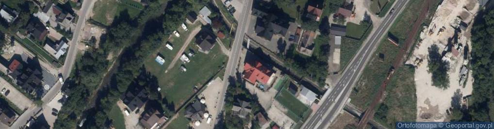 Zdjęcie satelitarne Ustup ul.