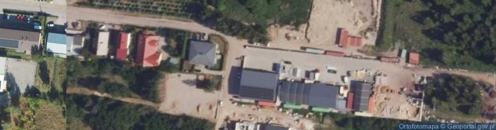 Zdjęcie satelitarne Usługowa ul.