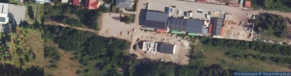 Zdjęcie satelitarne Usługowa ul.
