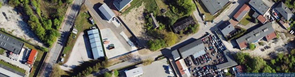Zdjęcie satelitarne Utrata ul.