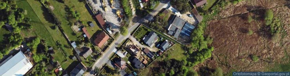 Zdjęcie satelitarne Utrata ul.