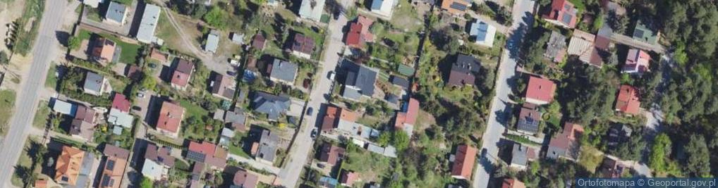 Zdjęcie satelitarne Uzdrowiskowa ul.