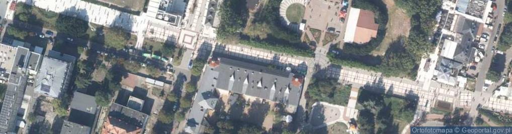 Zdjęcie satelitarne Uzdrowiskowa ul.