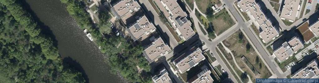 Zdjęcie satelitarne Vespucciego Ameriga ul.