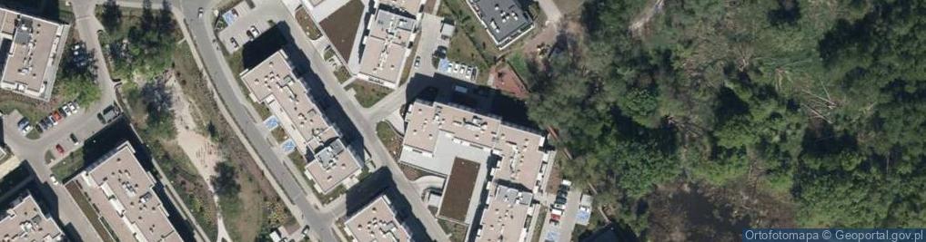 Zdjęcie satelitarne Vespucciego Ameriga ul.