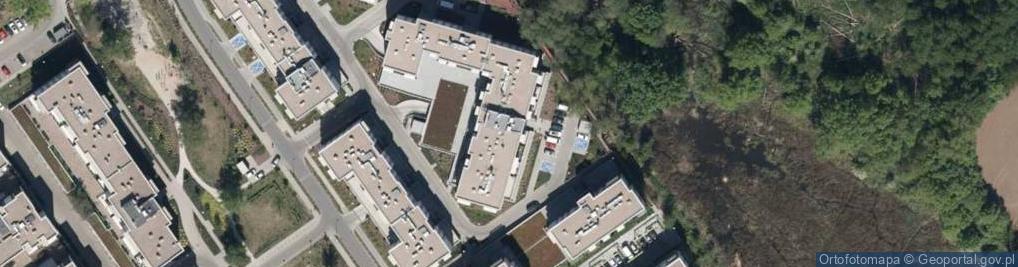 Zdjęcie satelitarne Vespucciego Ameriga ul.