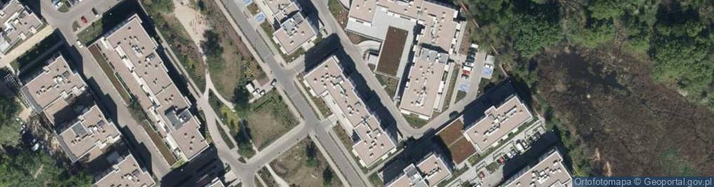 Zdjęcie satelitarne Vespucciego Ameriga ul.