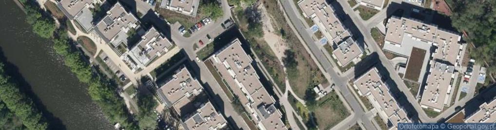 Zdjęcie satelitarne Vespucciego Ameriga ul.