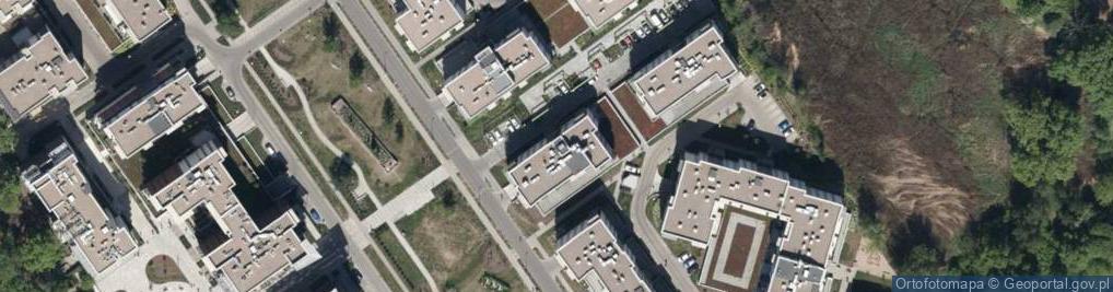 Zdjęcie satelitarne Vespucciego Ameriga ul.