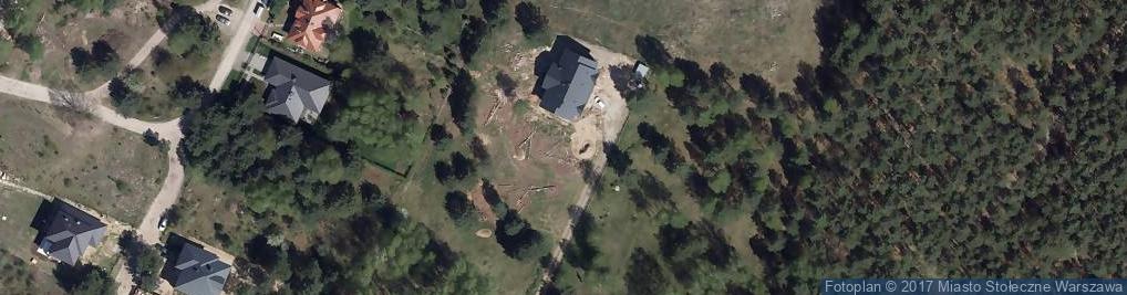 Zdjęcie satelitarne W Brzózkach ul.