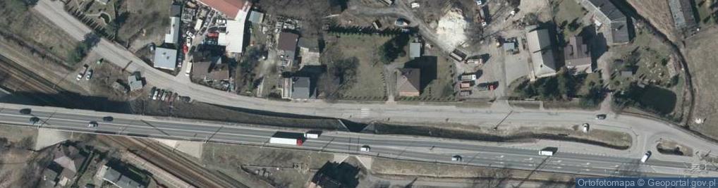 Zdjęcie satelitarne Warszawska ul.