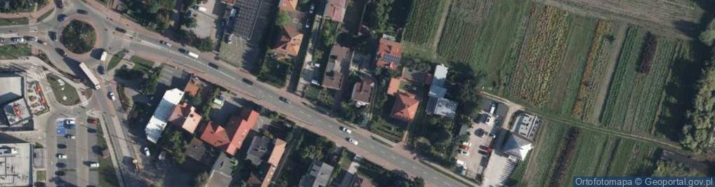 Zdjęcie satelitarne Warszawska ul.