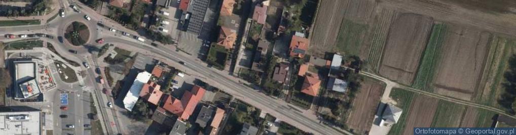 Zdjęcie satelitarne Warszawska ul.