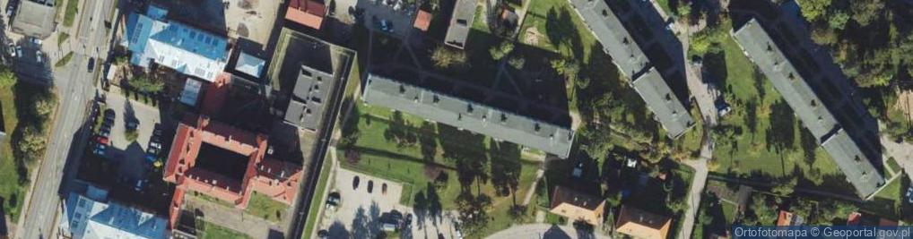 Zdjęcie satelitarne Wajdy Andrzeja Witolda ul.