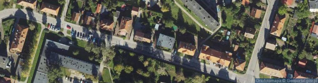 Zdjęcie satelitarne Wajdy Andrzeja Witolda ul.