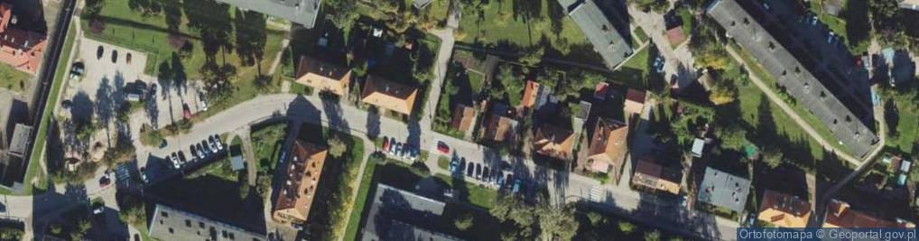 Zdjęcie satelitarne Wajdy Andrzeja Witolda ul.