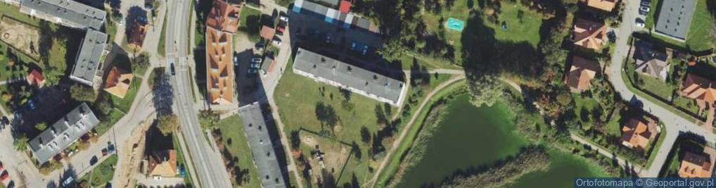 Zdjęcie satelitarne Warszawska ul.