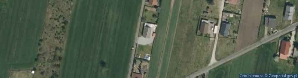 Zdjęcie satelitarne Wajdy, ks. ul.