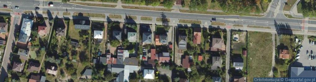 Zdjęcie satelitarne Warszawska ul.