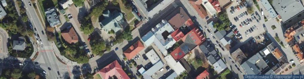 Zdjęcie satelitarne Warszawska ul.