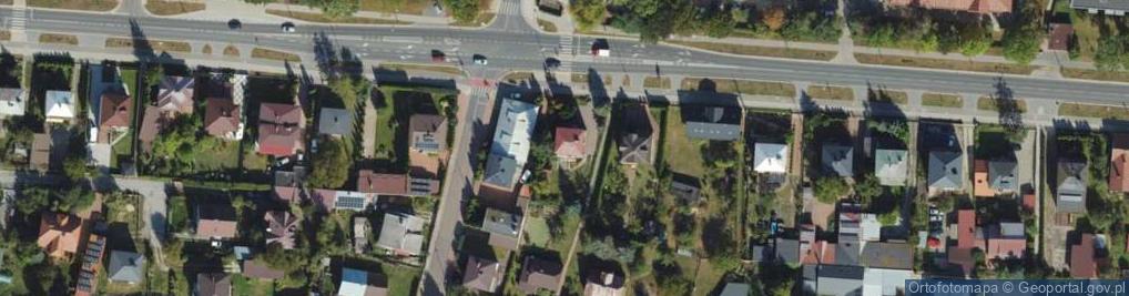 Zdjęcie satelitarne Warszawska ul.