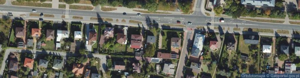 Zdjęcie satelitarne Warszawska ul.