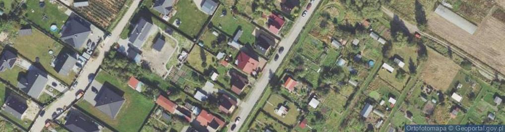 Zdjęcie satelitarne Wazów ul.