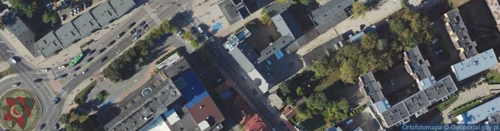 Zdjęcie satelitarne Warszawska ul.