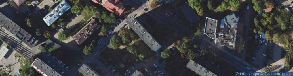 Zdjęcie satelitarne Warszawska ul.