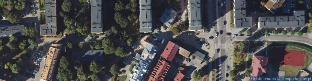Zdjęcie satelitarne Waryńskiego Ludwika ul.