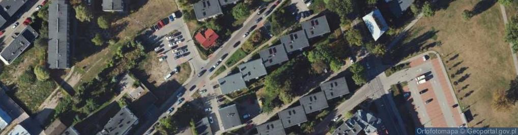 Zdjęcie satelitarne Waryńskiego Ludwika ul.