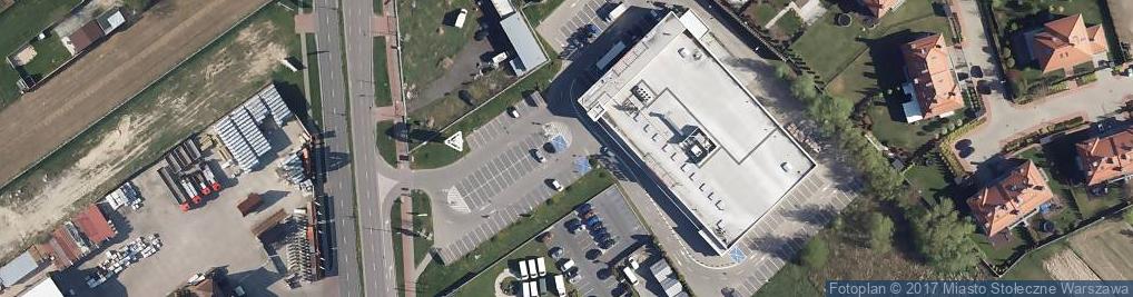 Zdjęcie satelitarne Warszawska ul.