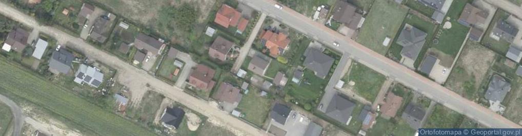 Zdjęcie satelitarne Warzywna ul.
