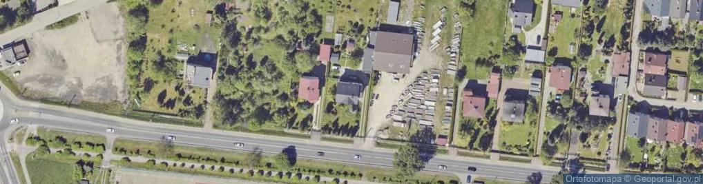 Zdjęcie satelitarne Warszawska ul.